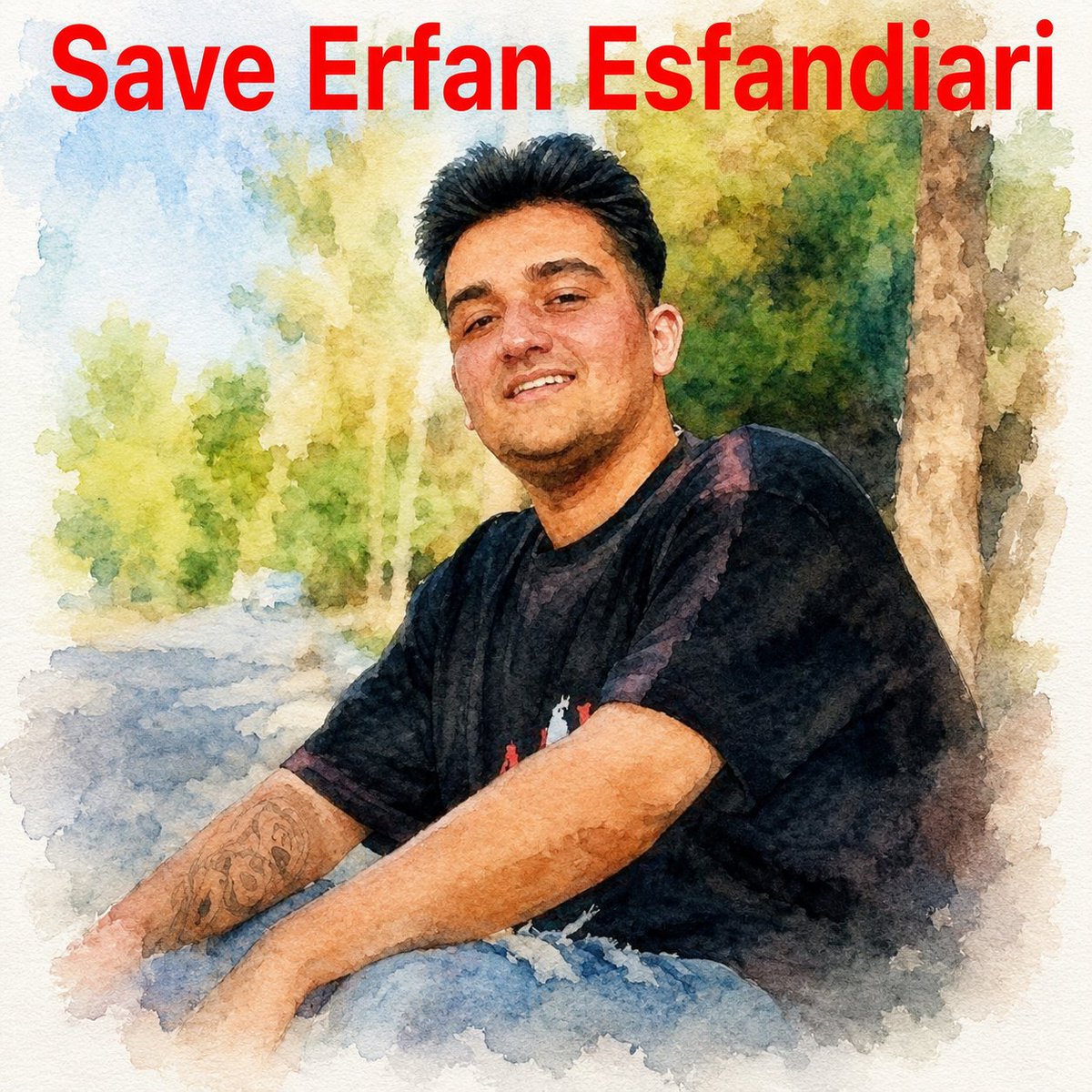 FZomorodif35743's tweet photo. عرفان، ۱۷ساله، اهل اصفهان، از بازداشتی های دیماه ۱۴۰۴، در پرونده ای مشترک با ۱۱ معترض دیگر به اعدام محکوم شد.
#عرفان_اسفندیاری
Iran: #ErfanEsfandiari, 17, one of those arrested during the January 2026 protest , was sentenced to death in a joint case alongside 11 other protesters. https://t.co/KqZqF3Ex5E