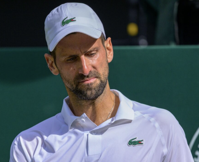 DjokovicFan_'s tweet photo. Novak Djokovic seems....resigned.

The fight is missing.

What hurts the most is we don't know how many more of these chances he has left. https://t.co/ZPvGWXhXyw