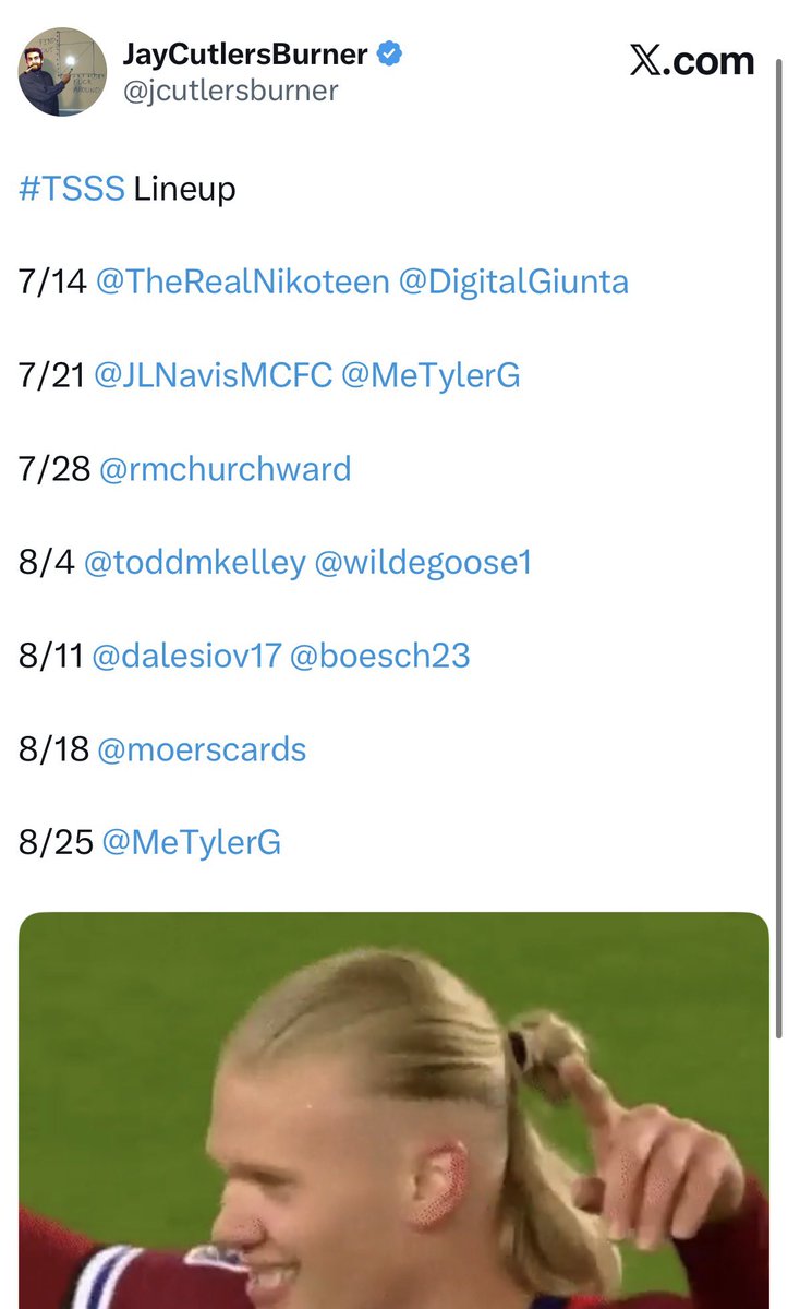 jcutlersburner's tweet photo. July 10th - ⚽️ #CUTLoBSTer Thread

A soccer BST Thread by The #CUTL

⚽️Note asking prices
⚽️Only
⚽️Be Respectful
⚽️Shows the community who is competitive w/pricing &amp; who isn’t✍️

LIKE &amp; RETWEET for the culture🤌 https://t.co/71QJbYLl5L