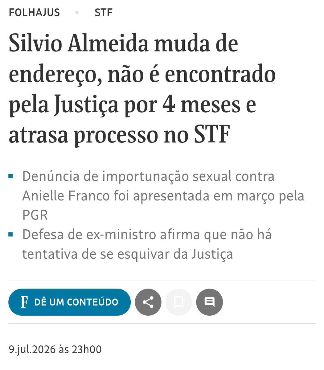DamaDeFerroTV's tweet photo. Ex ministro de direito dos manos, ex integrante do grupelho prerrococô, importador e mentor da baboseira do racismo estrutural, especialista em passar a mão em estruturas da anatomia feminina ou vítima ele próprio de falsa acusação, ou seja, a ele retornou tudo que sempre defendeu (“ a palavra da vítima é prova), sumiu estruturalmente para escapar da branquitude judicial, que não resignificou o letramento racial quando da citação de réus integrantes de populações historicamente vulneráveis.