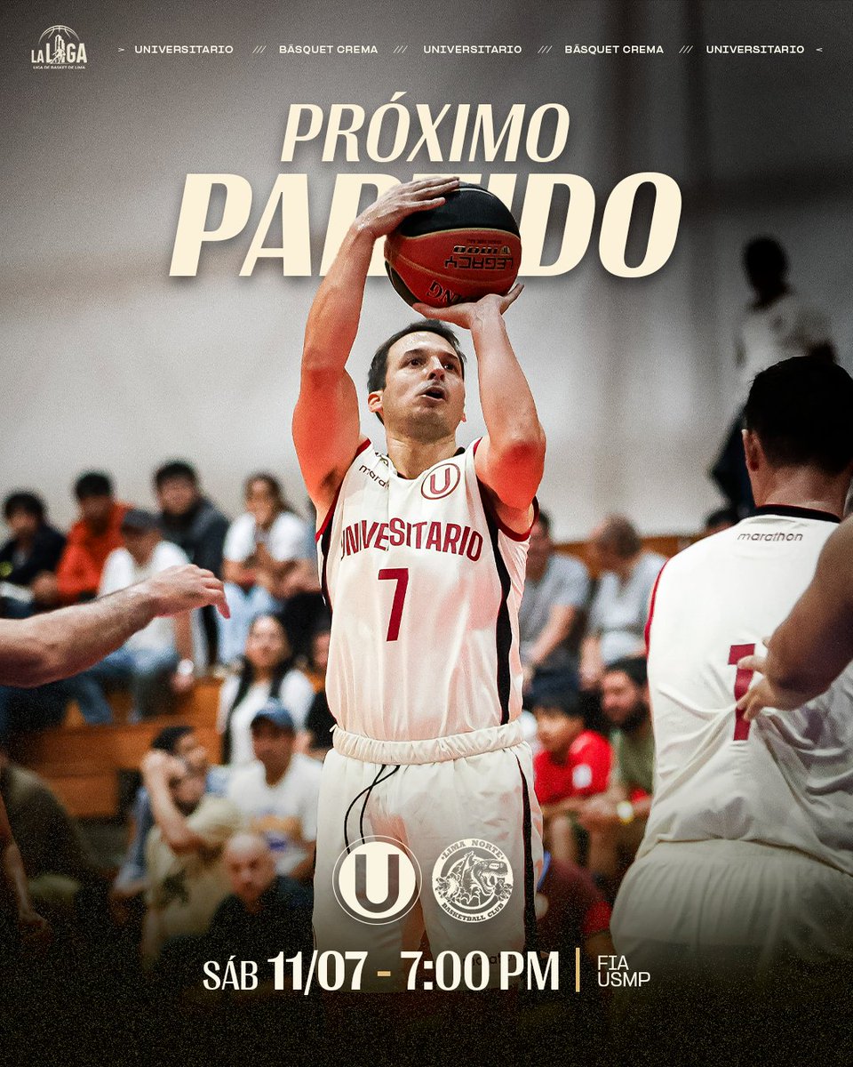 UPolideportivo's tweet photo. ¡𝗦𝗜𝗘𝗠𝗣𝗥𝗘 𝗖𝗢𝗡 𝗚𝗔𝗥𝗥𝗔! 💪

🔜 Lima Norte

#BásquetCrema https://t.co/OtrmjMqzMw