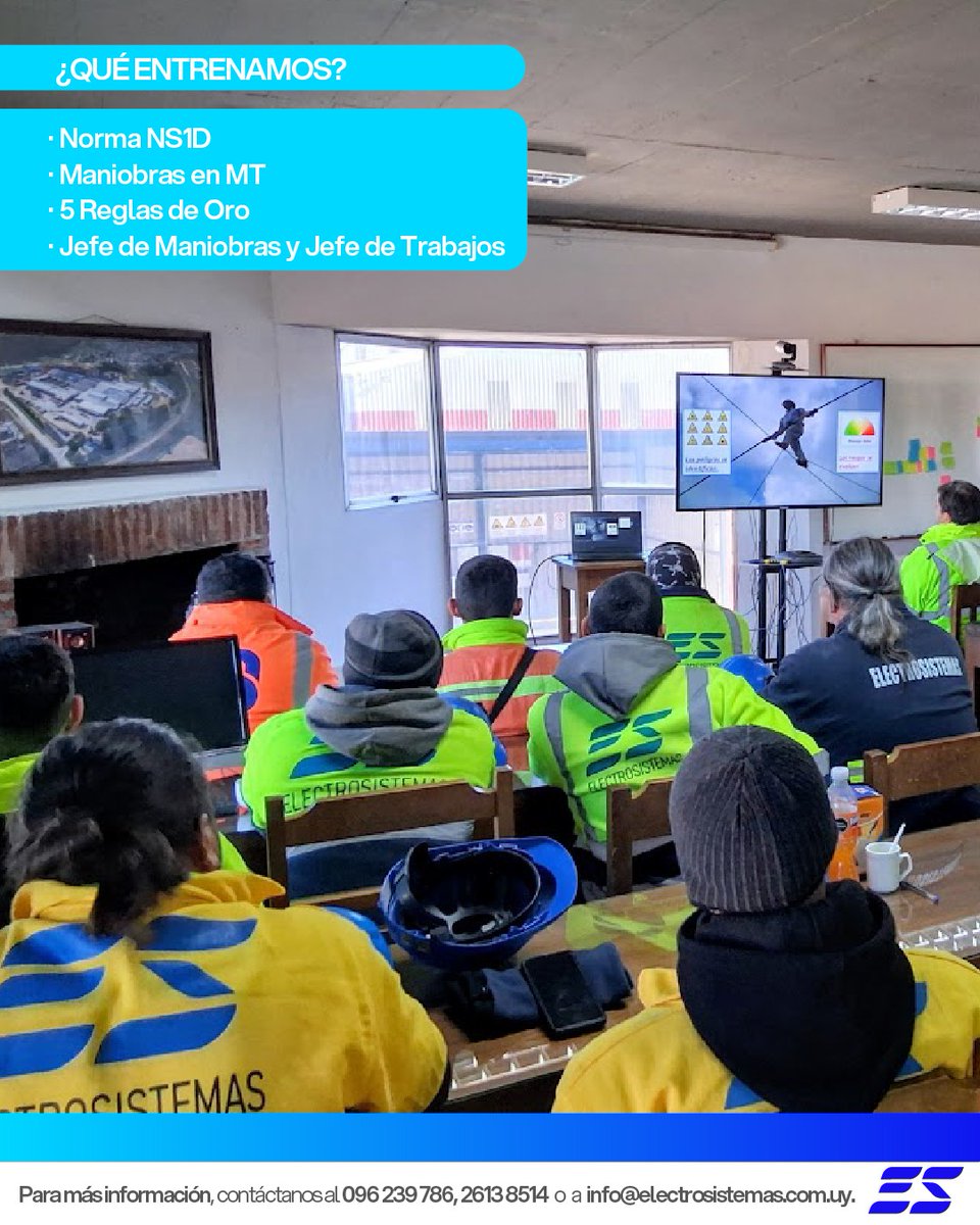 ELECTROSISTEMAS's tweet photo. 🚧⚡𝐋𝐚 𝐩𝐫𝐢𝐦𝐞𝐫𝐚 𝐦𝐚𝐧𝐢𝐨𝐛𝐫𝐚 no debería hacerse en una 𝐨𝐛𝐫𝐚.

Conocer la 𝐍𝐨𝐫𝐦𝐚 𝐍𝐒𝟏𝐃 es fundamental, pero aplicarla correctamente requiere entrenamiento. https://t.co/dWToDrncaq