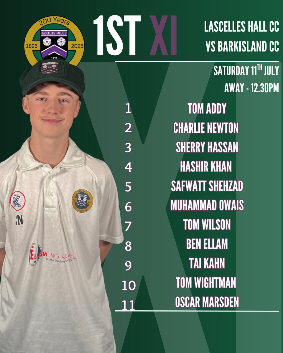 hall_1825's tweet photo. Before a busy evening at The Hall, we've got two exciting games taking place tomorrow! 🔥

The 1s are on the road taking on Barkisland, whilst the 2s host Emley Clarence 🏏

Up The Hall!

#Cricket #LascellesHall #Yorkshire #YorkshireCricket #Huddersfield https://t.co/rcsZJ6pCDE