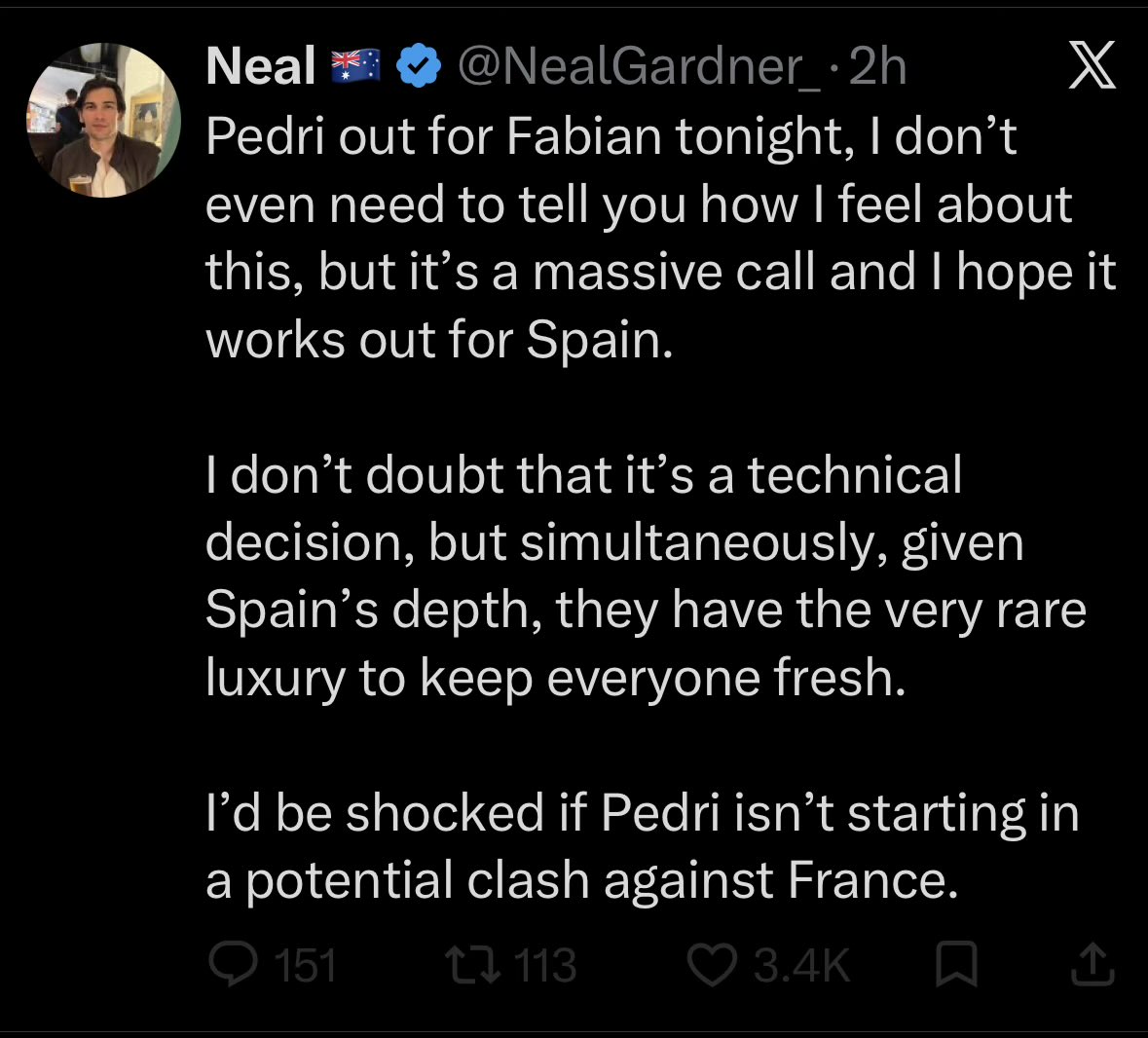 Asensii20's tweet photo. When will people stop treating this dumbass like he’s a football genius? https://t.co/r4JZOI6DVx