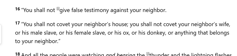 DoNotCensor_'s tweet photo. @cryowisp @Jakethecrazy19 I didn't lie about the 10 commandments; it's right there in the 10th commandment, and there is nothing in there about not owning slaves.  And a couple of passages that talks about slavery. https://t.co/YkyOs9YR5n