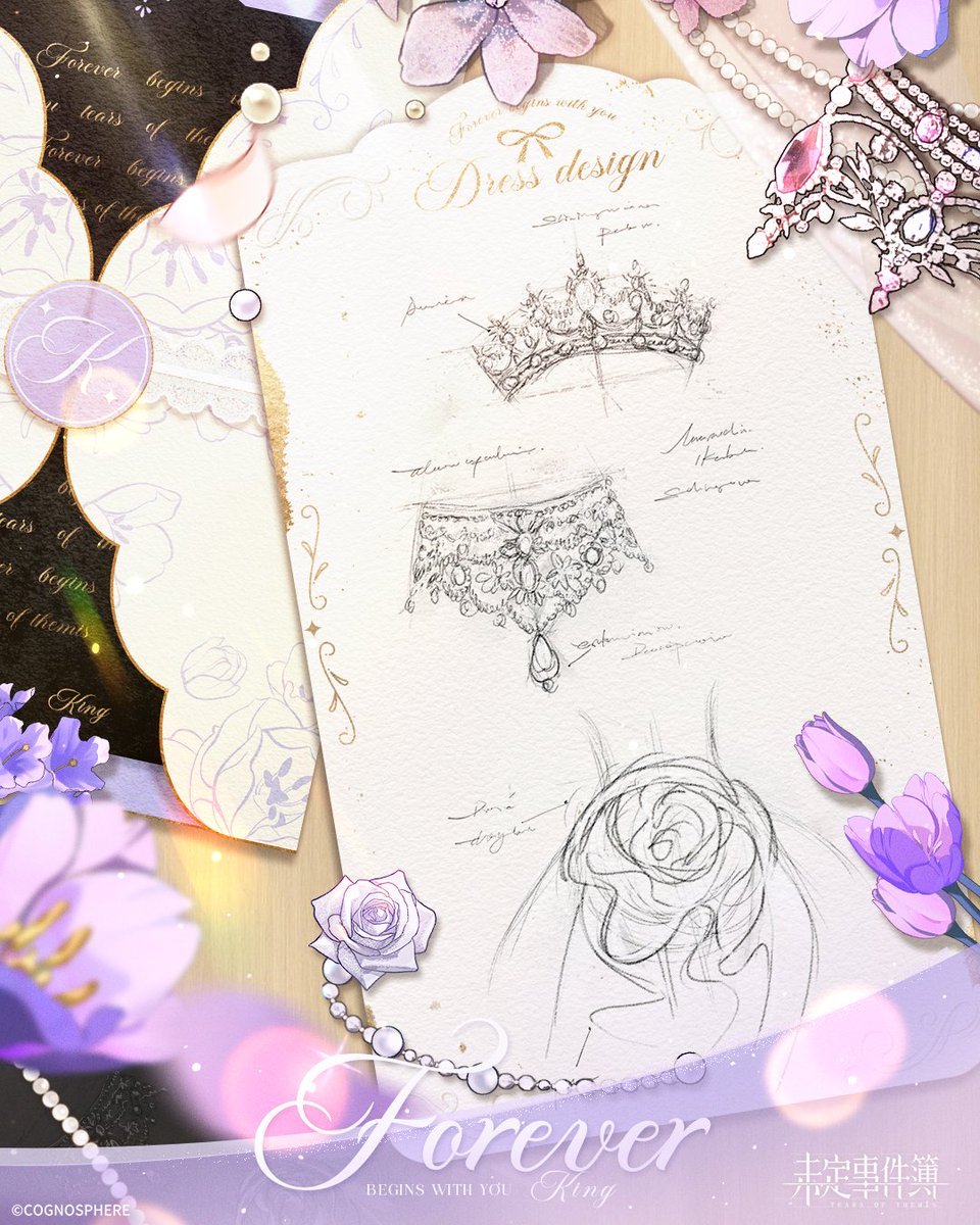 TearsofThemisJP's tweet photo. ✦式の準備・ウェディングドレス✦

「二人で考えたウェディングドレスは、この世で二つとない芸術作品になる予感がするんだ。」
家とは、恋人たちが共に築き上げる温かな港。そして愛とは、彼の人生において最も澄み渡り、静穏に満ちた帰るべき場所。

※イベント「あなたが私の心を動かす唯一の真実」のウェディングドレスデザインコンテンツが解放されました！今すぐゲームにログインし、彼と一緒に二人だけのドレスをデザインしましょう！

🔔挙式まであと：4日

#未定事件簿 #未定事件簿五周年