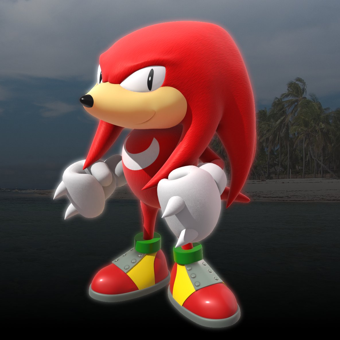 Retro64__'s tweet photo. 『 Guardian of Angel Island - Knuckles The Echidna 』
#sonicthehegdehog #ソニック35周年  #3DCG 🥊🔴 https://t.co/UCyFwdCPbx