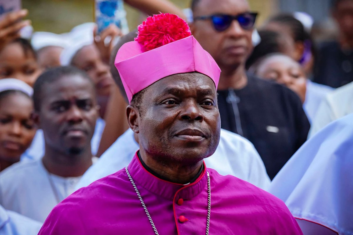 FrUgochukwu's tweet photo. Following the death of Archbishop Augustine Akubeze of Benin Archdiocese, Nigeria, the Holy Father, Pope Leo XIV has appointed Bishop Donatus Ogun, O.S.A, the Bishop of the Catholic Diocese of Uromi as the Apostolic Administrator of Benin Archdiocese. https://t.co/TPTMaOC4yD