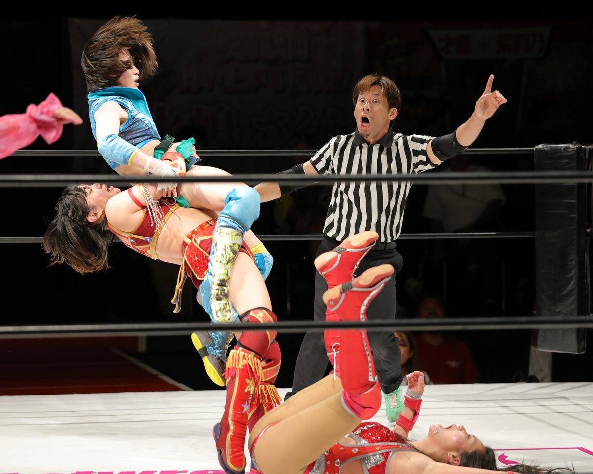 2026.7.10 #ACTwrestling Step78 AWG Tag team Championship #才原茉莉