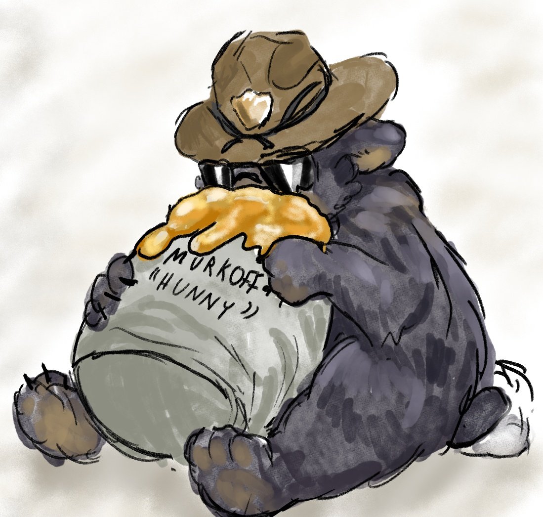 magicatebawl's tweet photo. Oh honey...
Something dumb and quick I cooked up in the wake of the new trial announcement. With the new hat, Coyle kind of reminded me of smokey bear #outlasttrials #lelandcoyle https://t.co/sMFtJcOIbV