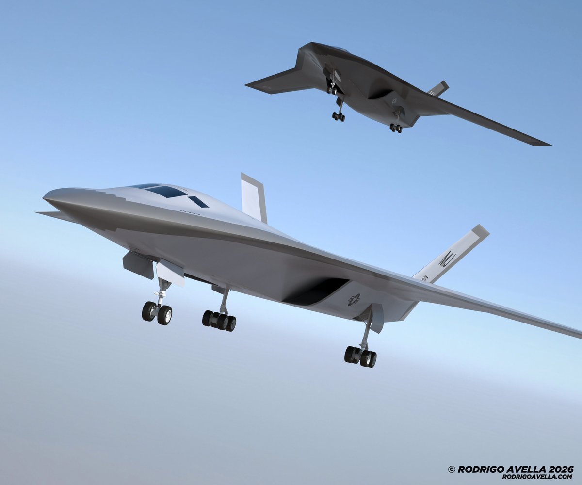 rodrigoavella's tweet photo. Heavy supersonic bomber concept
#B21 #B2 #raider #spirit #B1 #sixthgenerationfighter #fx #faxx #ngad #conceptaircraft #usa #aviation #airforce #usaf #navy #fighter #fighterjet #jet #jetfighter #supersonic #stealth #concept #sixthgeneration #uav #ucav #drone #F47 #Boeing https://t.co/nerhtOJP9F