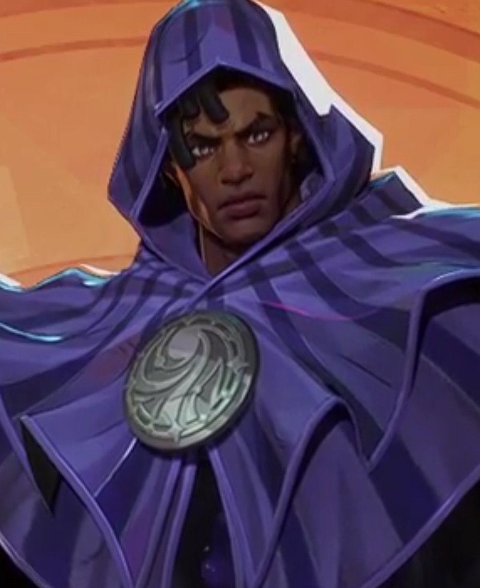 LOTM_WORLD's tweet photo. Did Marvel Rivals just rip off a symbol from Lord of Mysteries⁉️

One of the Characters has the exact same Sleepless pathway symbol!!
They literally copied it without changing anything!! https://t.co/DEQUAEuGI6