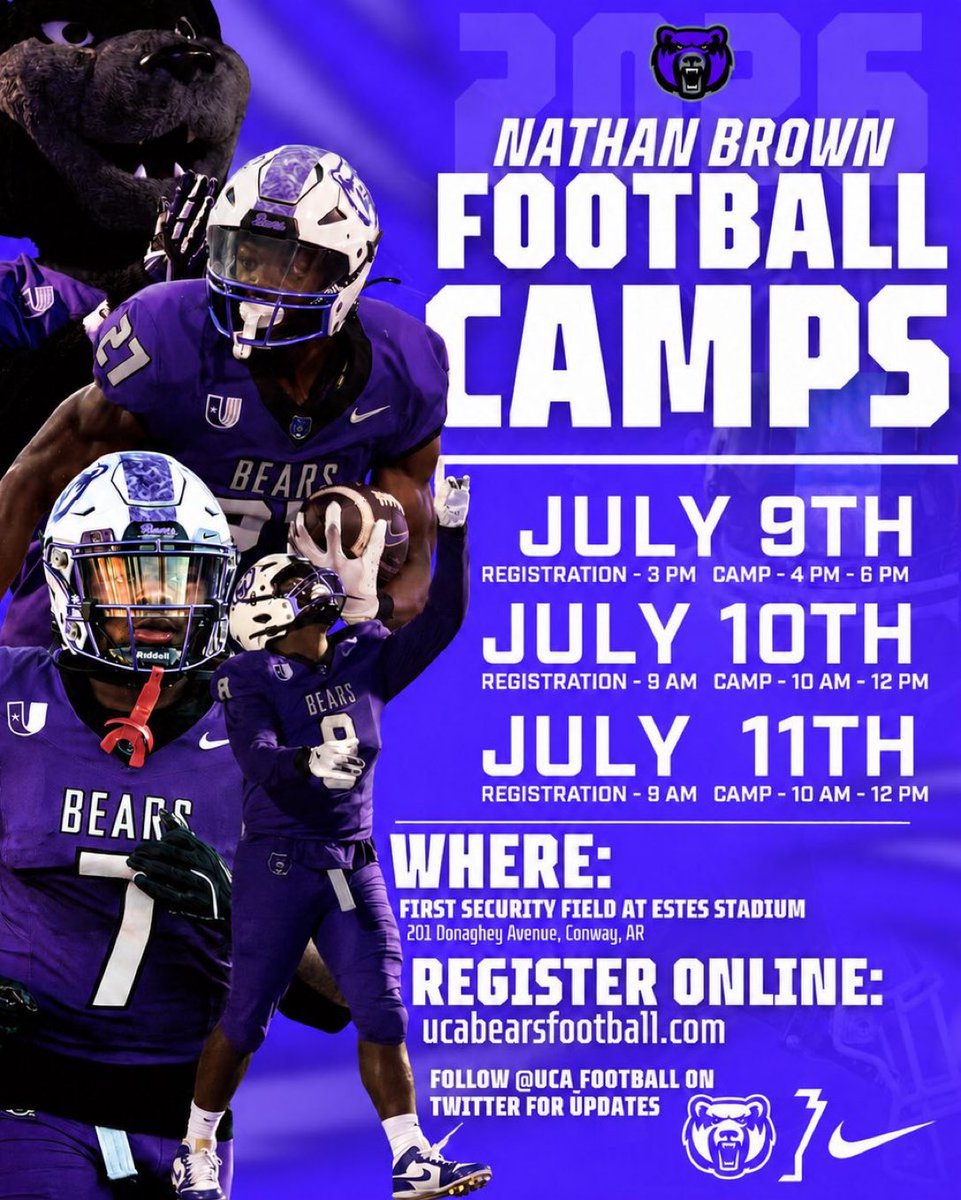 BeauDaniels44's tweet photo. Excited to compete tomorrow at @UCA_Football with @Willkennedy1010 at the RB position!
#FearTheStripes #UCA #UCAFootball #BearClawsUp #BearNation @SCcoachFotioo @CoachKre @NathanBrownUCA @CoachSmith_31 @Coach_TDaniels @Coach_TDavis @CoachJames3 @TylerJoe311 @collinsville_fb https://t.co/gZY3cWdvRM