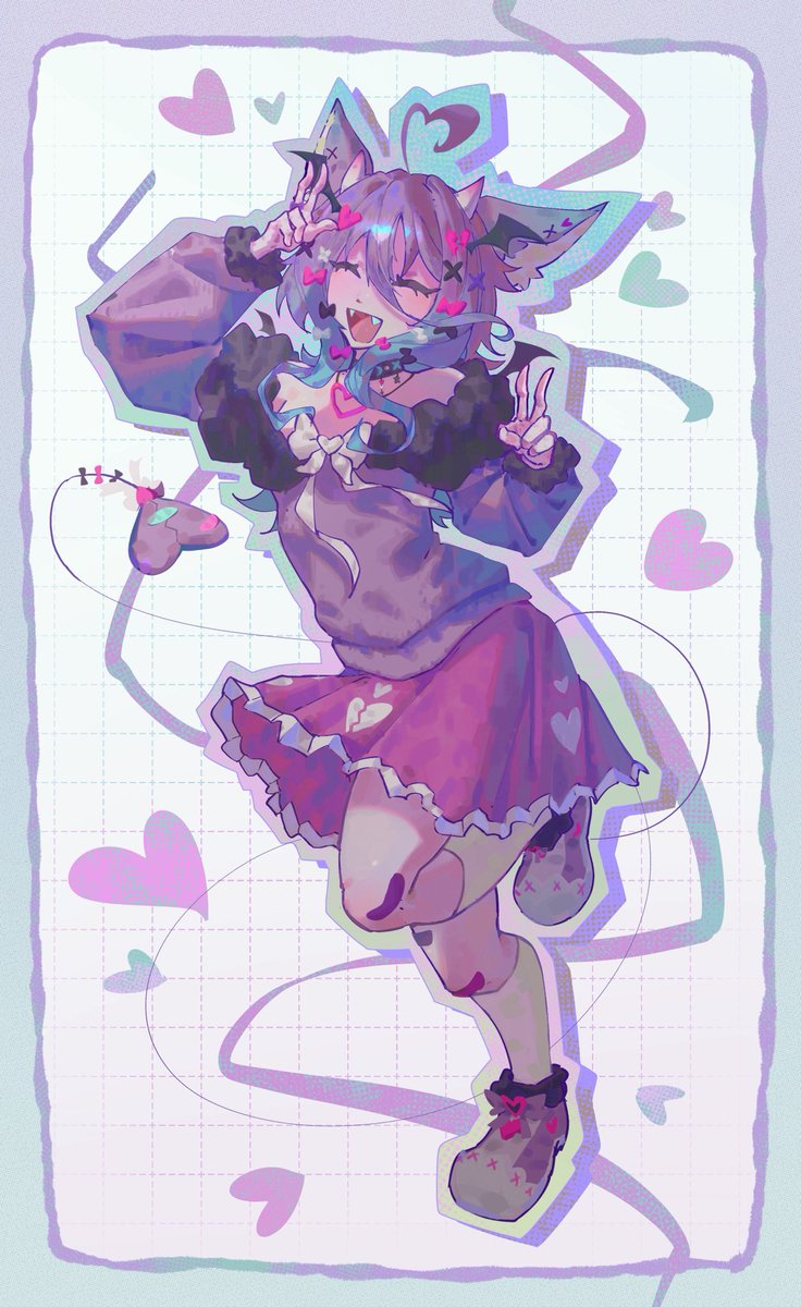 yookkso's tweet photo. artfight revenge! (my first eva revenge eek…) #artfight2026ㅤ https://t.co/7bJmGBM515