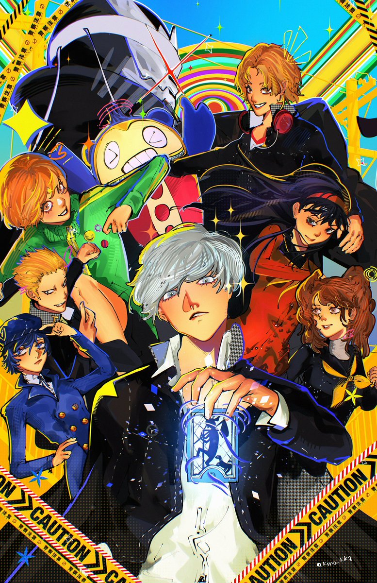 kino_kk2's tweet photo. Persona 4 revival https://t.co/c6fpTtyqsL