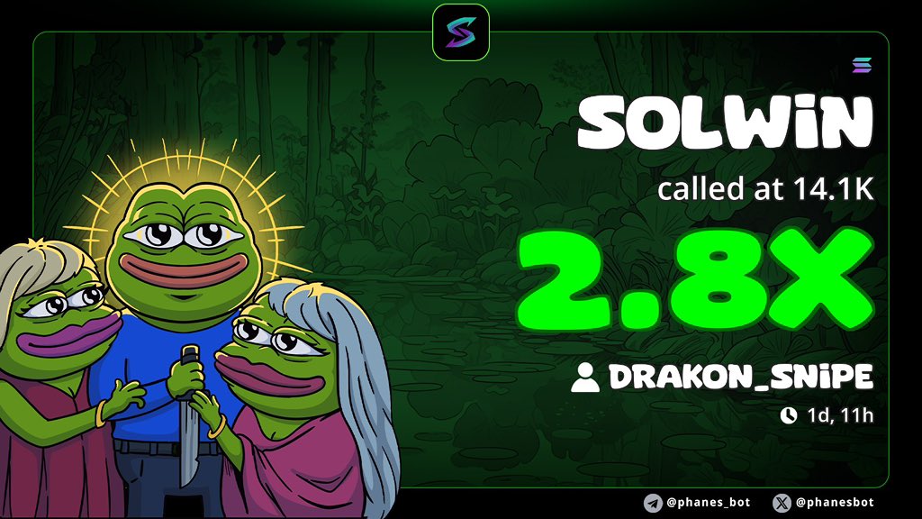 Drakon_snipe's tweet photo. 2.2x
$SOLWIN

CLmUnekzkn37Zvut6S7VP5c76MmymLuG8cTUWpzHpump https://t.co/dntaxpgLBc