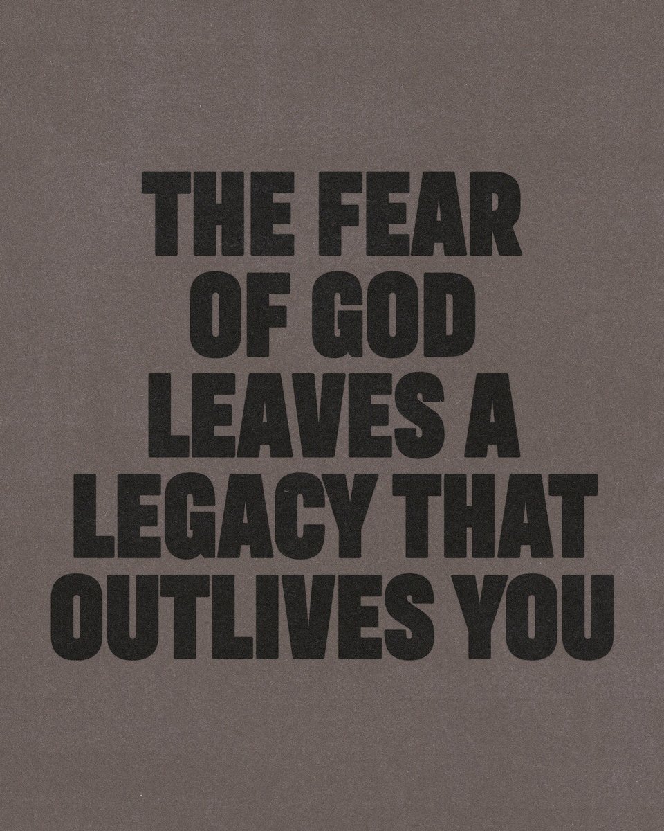 JohnBevere's tweet photo. The fear of God is one of the most misunderstood themes in Scripture.

It's not about being terrified of God. It's about standing in awe of who He is, loving what He loves, and hating what He hates.

When we walk in holy fear, everything begins to change. We experience deeper intimacy with God, greater wisdom, stronger confidence, lasting fruit, and a life marked by holiness.

The fear of the Lord isn't something that holds us back. It's what frees us to become everything God created us to be.

I unpack these biblical promises and many more in The Awe of God.

Learn more here: https://t.co/CR1xTcN0NE