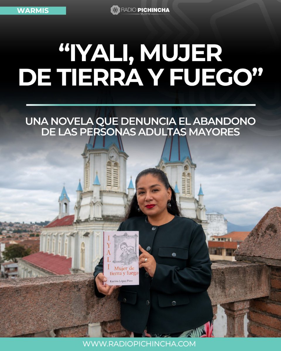 radio_pichincha's tweet photo. 👭#Warmis | La periodista y escritora cuencana Karina López Pino presenta una obra inspirada en su abuela y en las historias que conoció en un centro geriátrico. La novela aborda el abandono, la migración, el clasismo, la violencia contra las mujeres y la identidad andina.
#LaRadioDeLasNoticias
Los detalles⤵️
https://t.co/f3wuYNL1GK