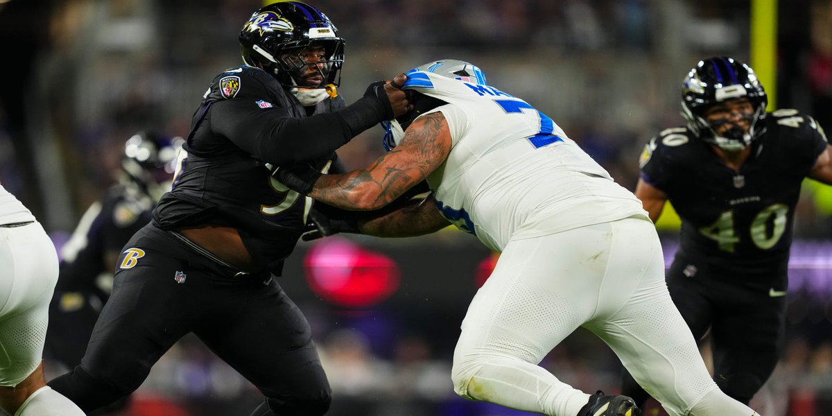 TheRavensWire's tweet photo. The Ravens have built one of the NFL's best defenses by consistently developing players few people expect to become major contributors.

📸 Cooper Neill, Getty Images https://t.co/Kz0X3pzd46 https://t.co/zDGlxa6jhe