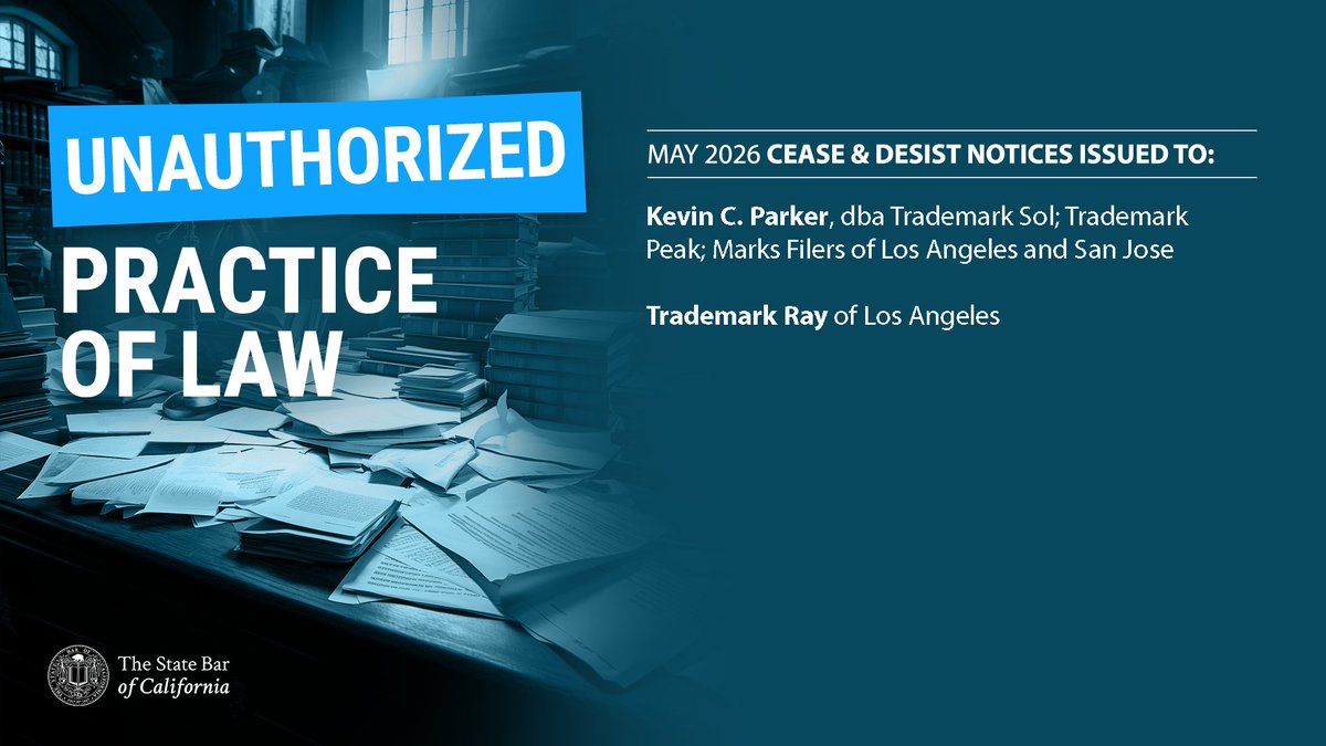 State Bar of California tweet media