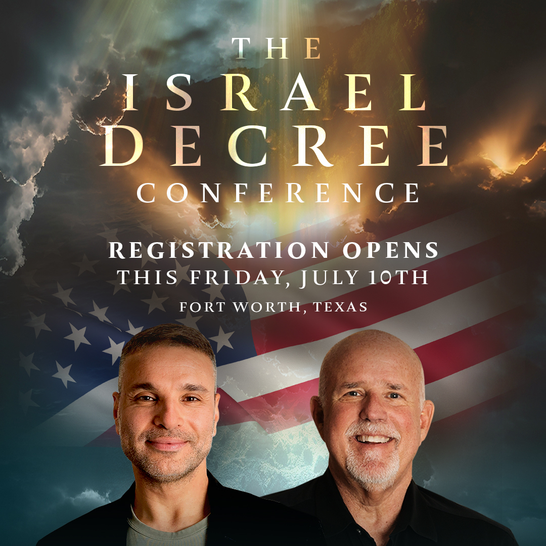 beholdisrael's tweet photo. *FORT WORTH, TEXAS*

Registration for The Israel Decree Conference(s) is officially open! We will be hosting duplicate conferences on Friday & Saturday, September 18 & 19.

This conference focuses on God’s eternal covenant with Israel and its significance for the Church and the world today, as well as the legal, historical, and biblical rights that Israel has to the land in which it dwells. Through biblical teaching and prophetic perspective, attendees will better understand Israel’s central role in God’s prophetic plan. 

Register for the Friday conference here: https://t.co/8aPFzLo7qP

Register for the Saturday conference here: https://t.co/JHKljQYFDc

We look forward to seeing you in Fort Worth this September!