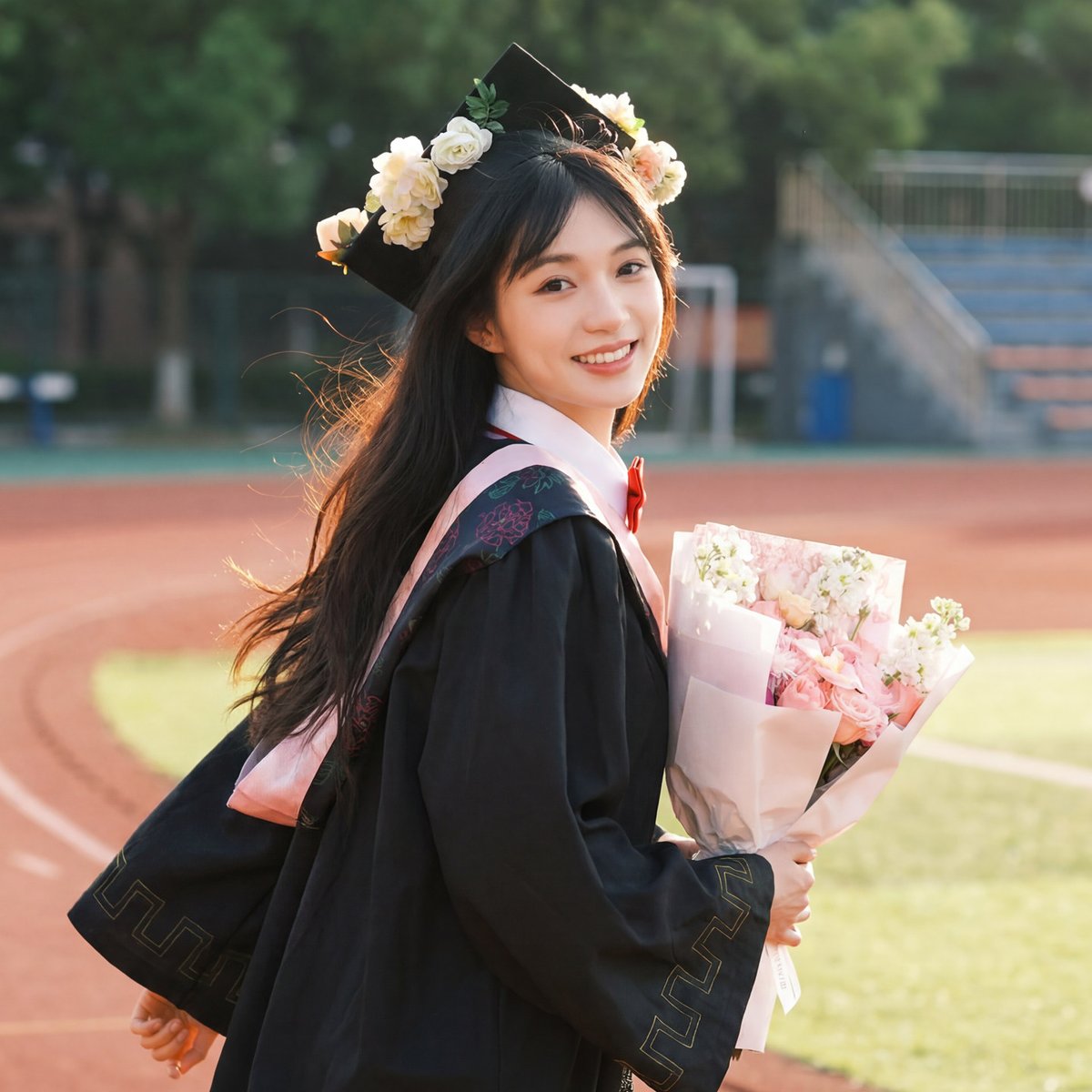 ChaperionLoL's tweet photo. Graduation check: cap u0026 gown fit, degree in reach, and a backpack full of 4 years of chaos, coffee, and memories. Cheers to the next chapter! https://t.co/jVjkw6SJfB