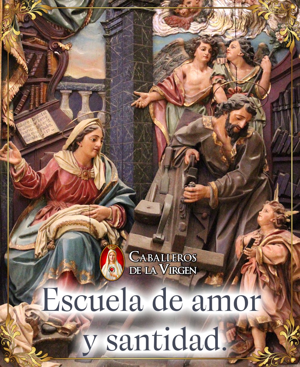 Cab_Virgen's tweet photo. La Sagrada Familia nos enseña que la verdadera santidad nace en la humildad, la oración y el amor vivido cada día. Que su ejemplo transforme nuestros hogares en lugares de paz, fe y caridad. https://t.co/3igacC11gr