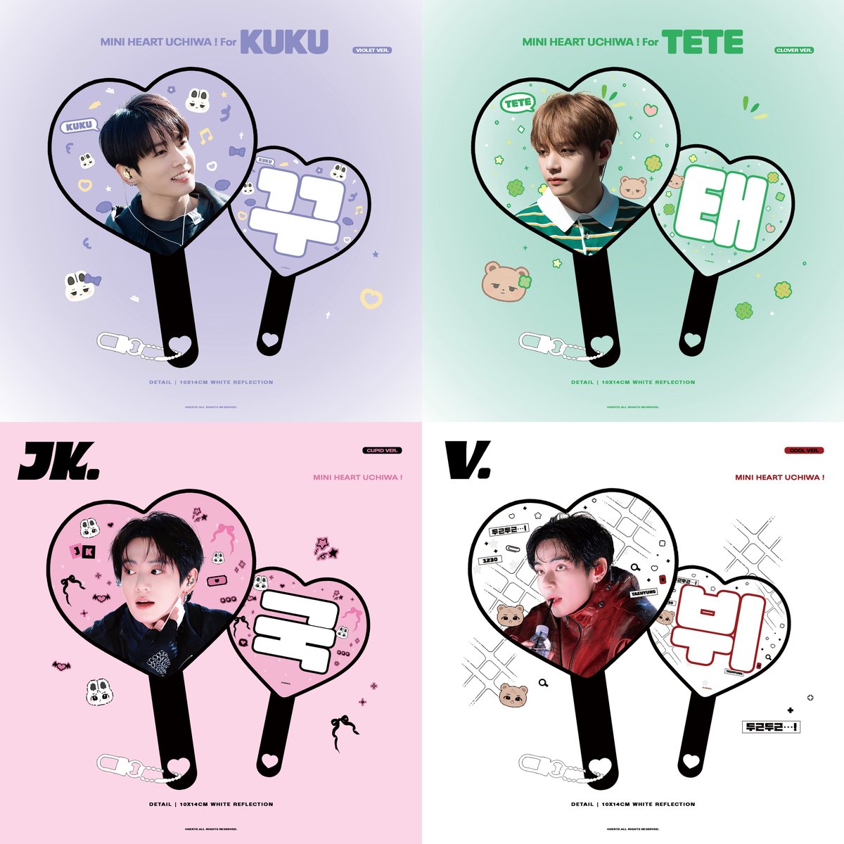 funinlaa's tweet photo. 🅚🅞🅡🅔🅐
✨ 2026 V&JK CHEERING KIT (C)HERTZ @hertz9597✨

Yang mau simple order bisa isi gform disini
https://t.co/nPenVCAeBi

🏷𝐇𝐚𝐫𝐠𝐚 : (HARGA BARANG SAJA BERSIH KR, WAJIB FULL PAYMENT)
⚠️ Belum termasuk ongkir 56rb

💕 Slogan (DEAR/GAZE/GLARE/BLAZE/CUTIE/SWEETIE Ver) : IDR 270.000/ea
📐 Size: 60cm x 30cm
💕 Mini Slogan (DEAR/GAZE/GLARE/BLAZE/CUTIE/SWEETIE Ver) : IDR 140.000/ea
📐 Size: 12cm x 6cm

💕 Heart Uchiwa  Fan (DEAR/GAZE/Compatible/CUTIE/SWEETIE Ver) : IDR 270.000/ea
📐 Size: 40cm x 28.5cm x 25cm

💕 Mini Heart  Uchiwa Fan (DEAR/GAZE/Compatible/V-CLOVER/V-COOL/JK-VIOLET/JK-CUPID Ver) : IDR 140.000/ea
📐 Size: 15cm x 10cm x 9cm

‼️𝑵𝑶𝑻𝑬𝑺:
❌ Shipping+Tax
❌ Ongkir ke alamat kamu
✅ Pelunasan req Shopee (+biaya adm 35%) + Biaya Proses Pesanan 1.250