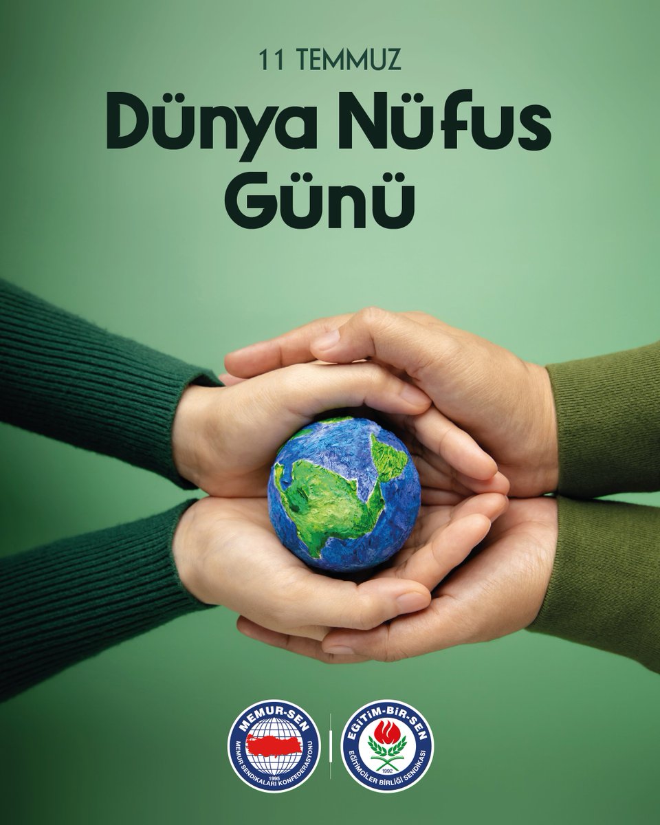 EgitimBirSen's tweet photo. OKUL BAHÇELERİNDEN TÜRKİYE’YE YAYILAN ŞEN ÖĞRENCİ SESLERİ AZALMASIN

11 Temmuz Dünya Nüfus Günü vesilesiyle aileyi güçlendiren, çalışma hayatını aile yapısıyla uyumlu hale getiren ve nüfusun sürdürülebilirliğini önceleyen politikaların büyük önem taşıdığını bir kez daha vurguluyoruz.

Ülkemizin nüfus artış oranının kritik seviyelere gerilediği bu süreçte, esnek mesai, hibrit çalışma, kreş ve bakım desteği, doğum izin sürelerinin 60 haftaya çıkarılması, gençlerin evliliğini kolaylaştıracak sosyal destekler ve aile dostu vergi politikaları ertelenemez bir ihtiyaçtır.

Biz eğitimciler biliyoruz ki azalan nüfus, yalnızca demografik bir gösterge değil okul bahçelerinden tüm ülkeye yayılan şen öğrenci seslerinden mahrum kalmak ve ülkemizin yarınları için gerekli insan kaynağının zayıflaması riskini barındırmaktadır.

Bu nedenle “Aile ve Nüfus 10 Yılı” projeksiyonu, aile dostu çalışma hayatı, güçlü nüfus politikaları ve geleceğimizin teminatı olan çocuklarımız için tarihi bir fırsattır.

Aileyi güçlendiren, nüfusu koruyan ve çalışma hayatını bu hedef doğrultusunda yeniden düzenleyen adımlar kararlılıkla hayata geçirilmelidir.