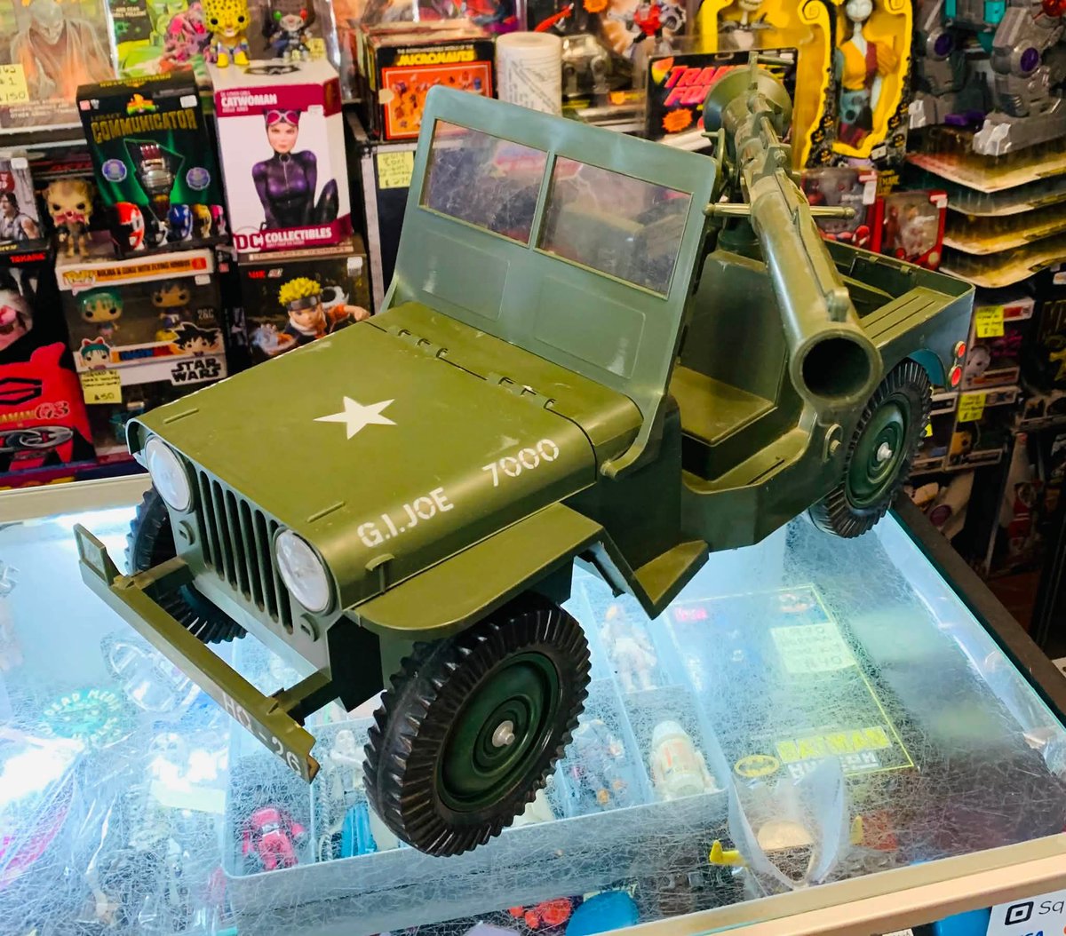 Just in! Original G.I. Joe Jeep Combat Set from Hasbro (1965).