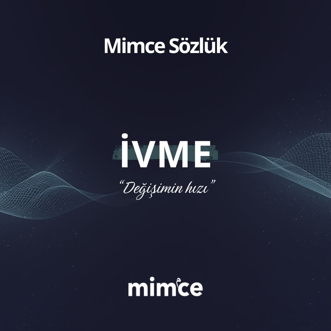 mimcemuhder's tweet photo. Mimce Sözlük #1 ⚙️ İVME — "Değişimin Hızı"

Önemli olan nerede durduğun değil, ne kadar hızlı dönüştüğündür. Yerinde sayan bir topluluk görünmez kalır; ivmelenen bir yapı, zamanın akışını değiştirir. 

#Mimce #MimceSözlük #Fizik https://t.co/h86UOoIc7c