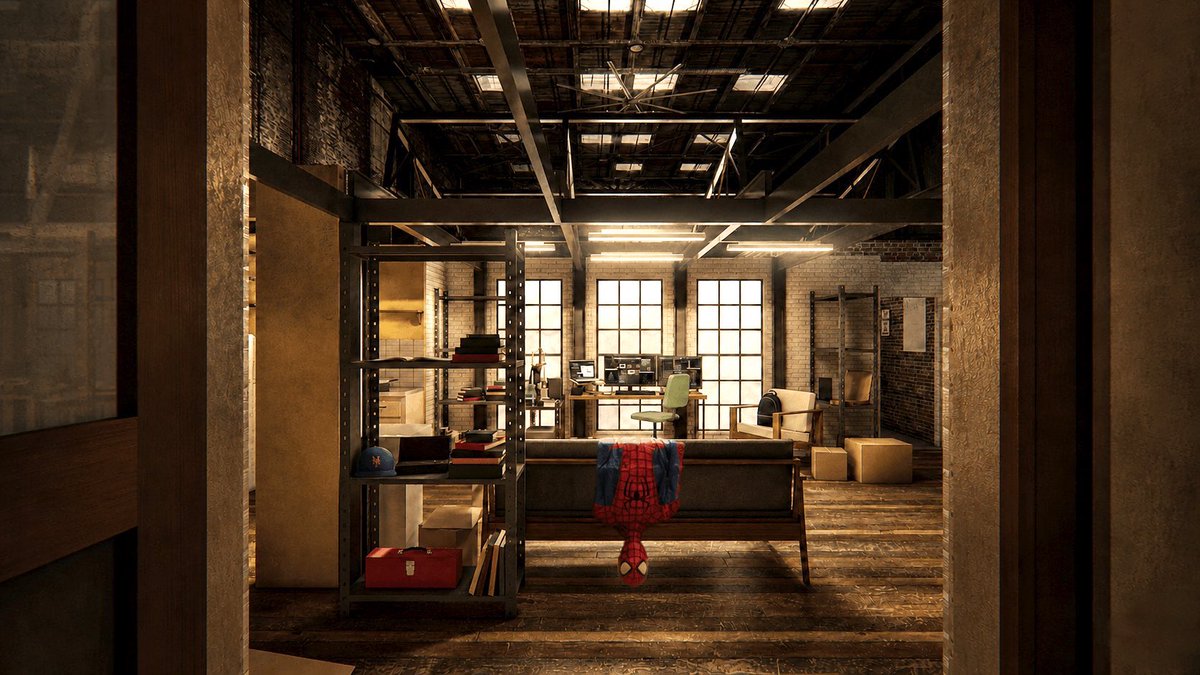 OocTobeyM's tweet photo. Spider-Man: Brand New Day sells us a broke Peter Parker

Then shows him living in a huge apartment with 4 monitors and a skyline view of New York

Bro is not that broke 😭 https://t.co/yN3asYQuQz