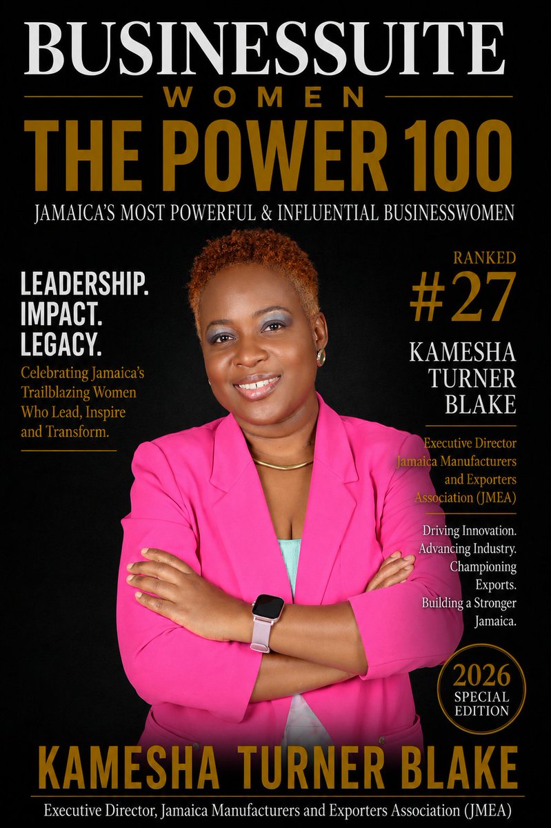 theJMEA_'s tweet photo. We are proud to celebrate our Executive Director, Kamesha Turner Blake, on being named among Business Suite’s Women’s Power 100 and ranked #27 on this prestigious list! 👏🏾✨ https://t.co/qSFTMW06bM