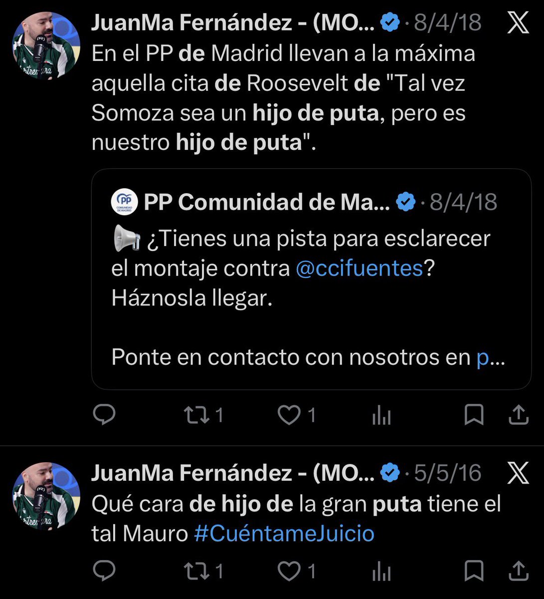 javioliveira's tweet photo. @juanmafdez Coño, pues haber empezado por ahí 😂 https://t.co/ANYWRGkupP