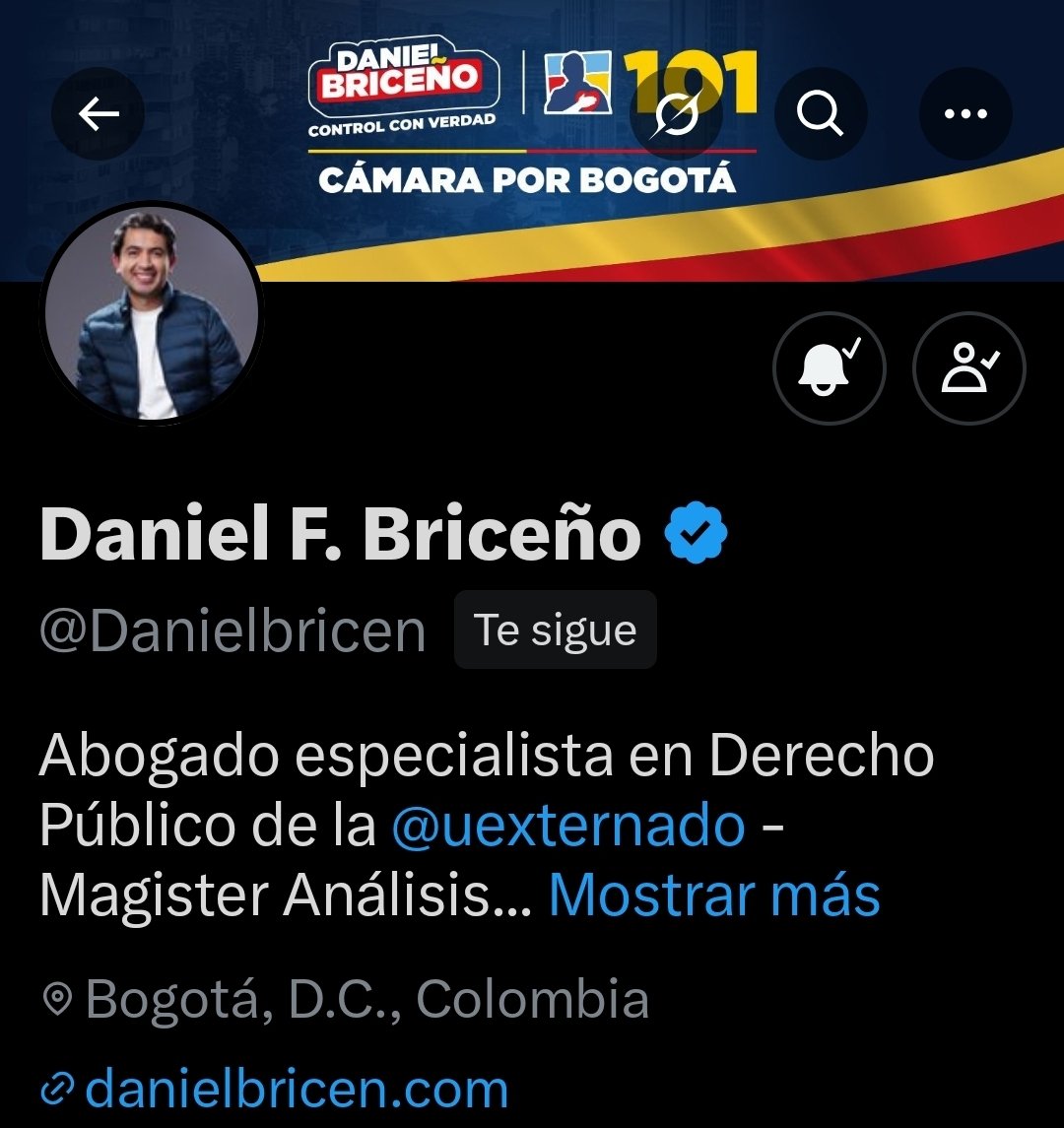 Frankzm's tweet photo. Daniel Briceño marca distancia desde el primer día.

Renuncia al esquema de seguridad, rechaza reunirse con el cuestionado secretario Jaime Luis Lacouture, incluso si eso significa seguir sin oficina, y anuncia que el 20 de julio radicará más de diez proyectos de ley enfocados en mejorar la vida de los colombianos.

Un mensaje de independencia y coherencia. 🇨🇴

@Danielbricen
