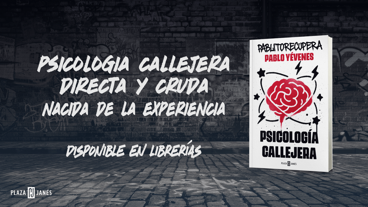 penguinlibroscl's tweet photo. El psicólogo y creador de contenido Pablo Yévenes presenta en su libro "Psicología callejera": reflexiones directas y sin concesiones que combinan la experiencia de haber vivido en la calle, la cárcel y la adicción, con el conocimiento de la psicología 📖 ¡Consigue tu ejemplar!