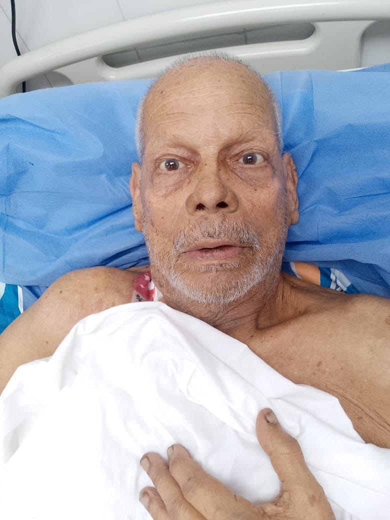 requenabello's tweet photo. José León, proveniente de La Guaira, se encuentra recluido en el Hospital Periférico de Catia.
El paciente perdió parte de su miembro inferior izquierdo.
Están en búsqueda de sus familiares, cualquier información contactar al número: 04125945767 https://t.co/iwMzLziPQE
