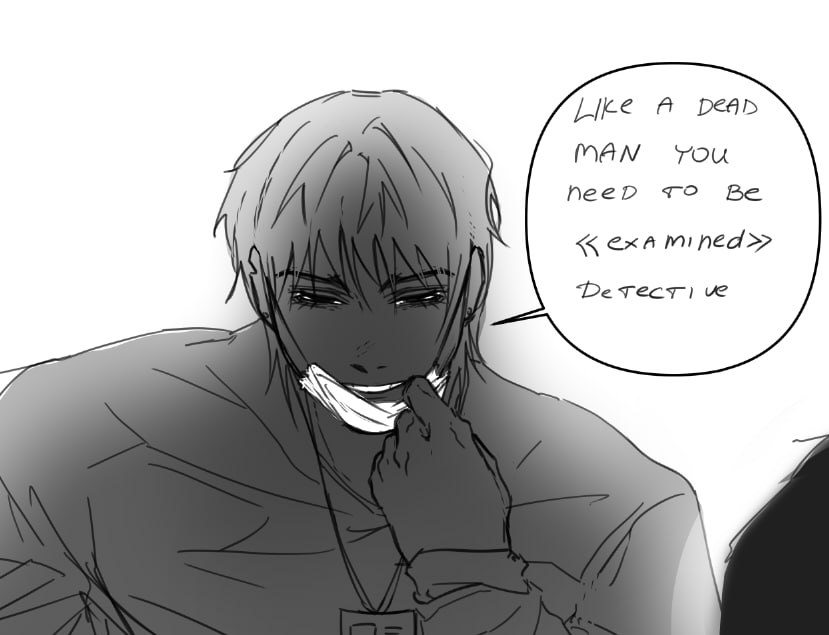 breejekkk's tweet photo. And then he laid it out on the table and fucked it.  🤷‍♀️This is what doctors are like these days. #fypシ゚viral #originalcharacter #OC #sketch https://t.co/G9xZr9OqoG
