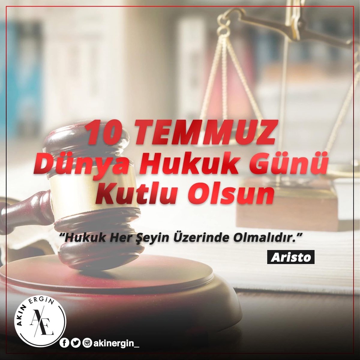 akinergin_'s tweet photo. Dünya Hukuk Günü kutlu olsun.. 

#10TemmuzDünyaHukukGünü https://t.co/Ytc2hUYTdD