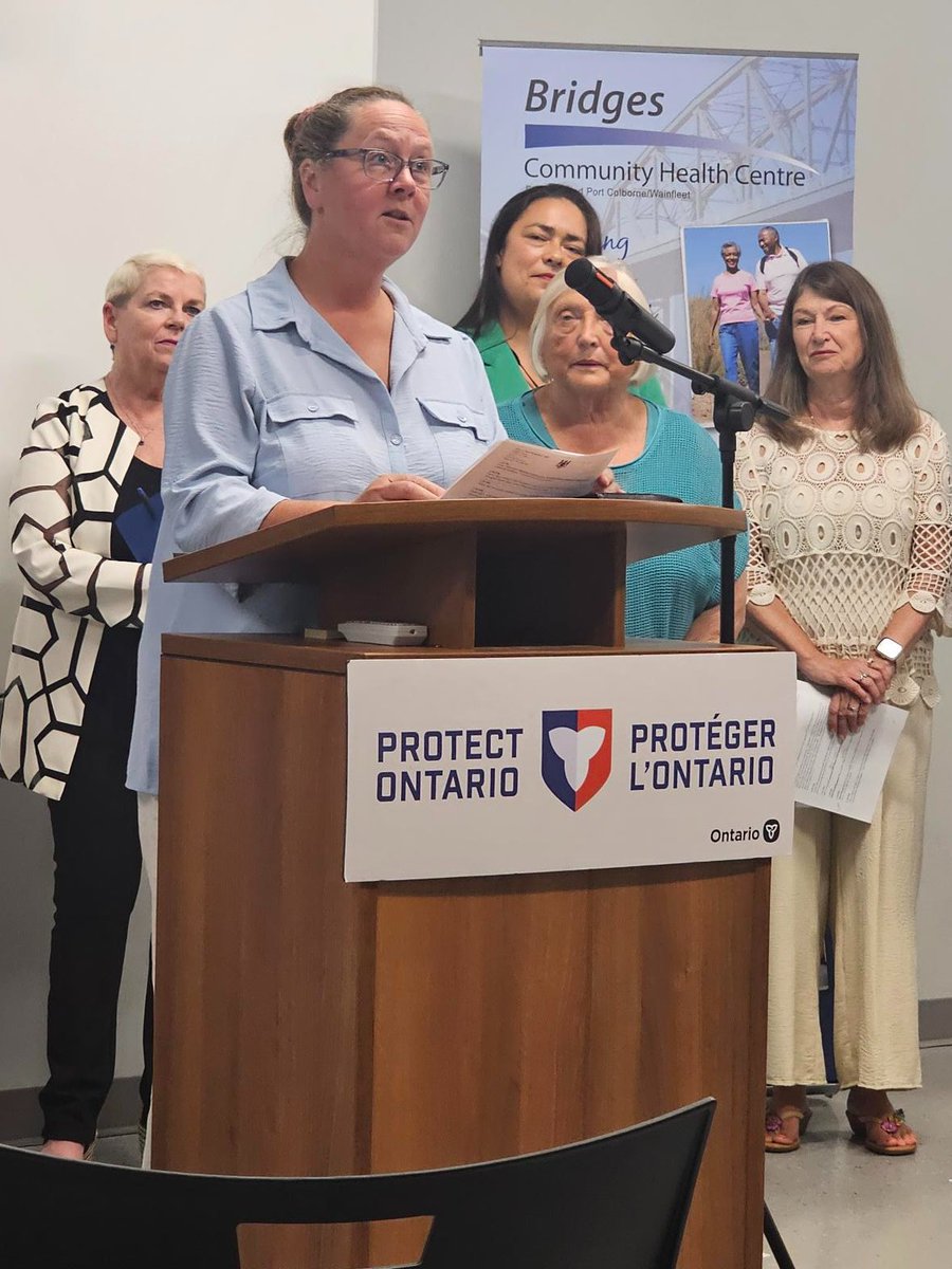 AllianceON's tweet photo. More access to primary care is coming with investments in Ontario communities. Recent announcements at Wellfort Community Health in Brampton with Minister
@Charmomof5 and @BramptonGraham on June 29, and Bridges CHC and others in Port Colborne yesterday with
@samoosterhoff. https://t.co/DaGPra6yE1