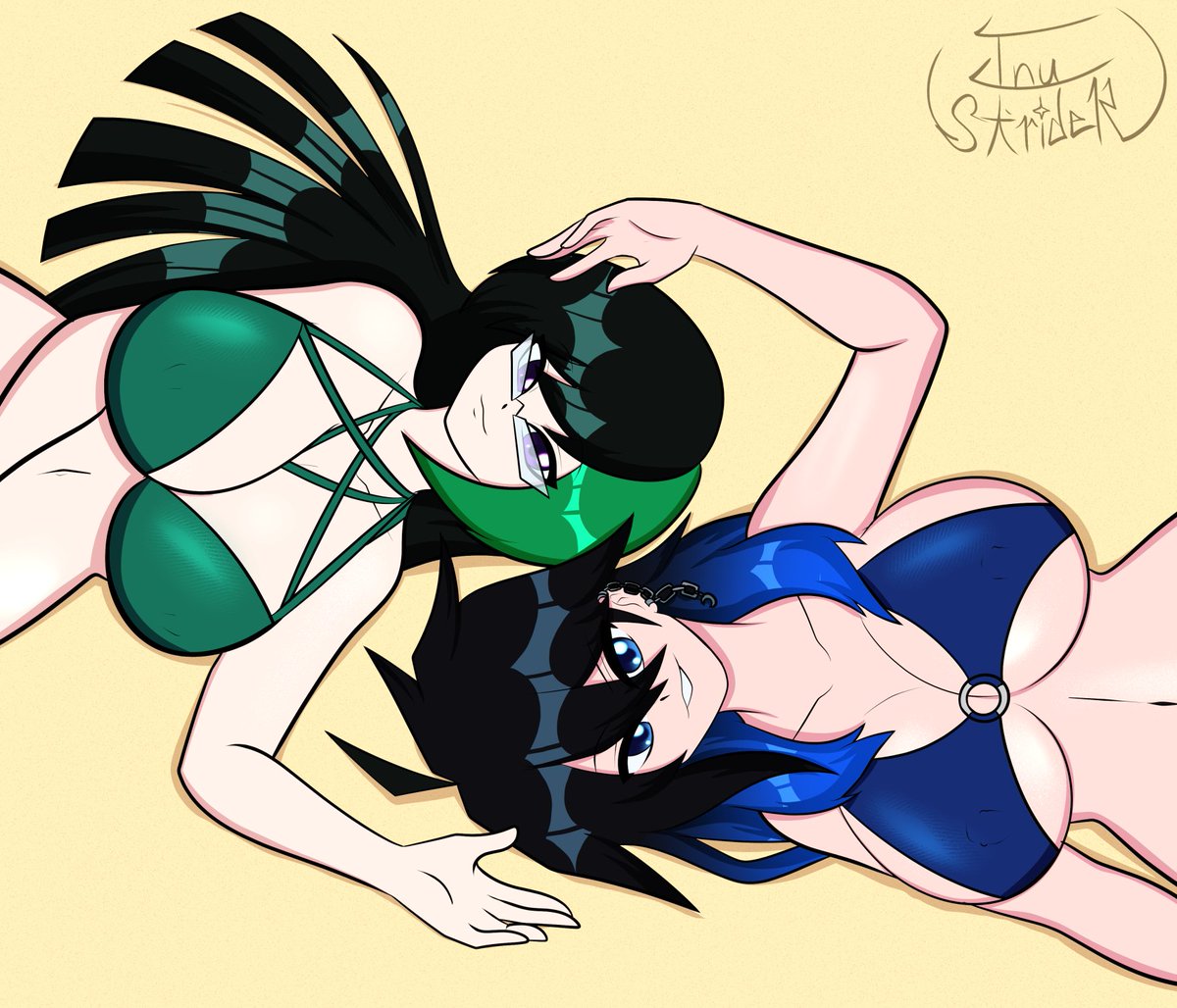 StriderDogArt's tweet photo. Goth girls can enjoy the beach too i think?

C🚫MMISSI🚫N https://t.co/VJNGxoainU