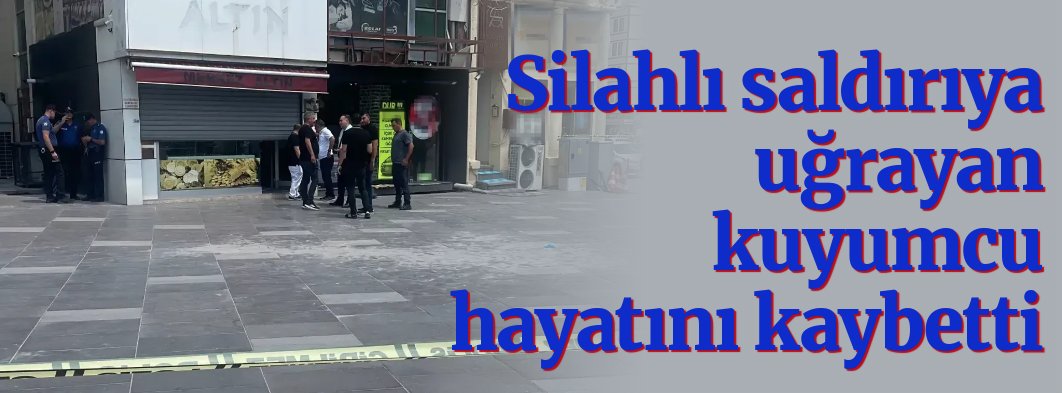 gaziantepolusum's tweet photo. Silahlı saldırıya uğrayan kuyumcu hayatını kaybetti
https://t.co/tms7CzNUtU
#asayiş #silah #saldırı #cinayet #kuyumcu #esnaf #alacak #verecek #karatay #Gaziantep #Konya #SonDakika #gaziantephaber #gündem #güncel #dikkat #Haber #deprem https://t.co/CH0Rh97zpy