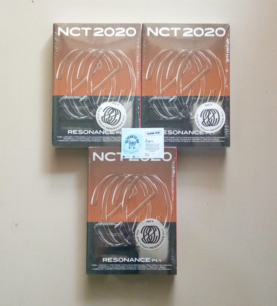 ELVCARTSGO's tweet photo. ✿ NCT Resonance pt.1 Future - Photobook ver (2) (200k)

✿ NCT Resonance pt.1 Future - Kihno ver (3) (75k)

✿ NCT 127 Neo Zone The Final Round - Kihno ver (1) (75k) https://t.co/L7PchHKWFM