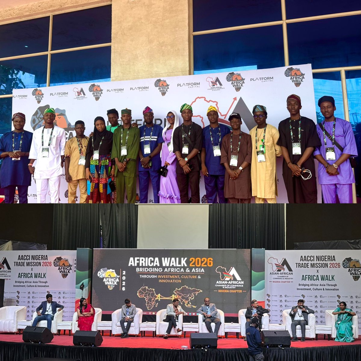 FUNAAB_SUG's tweet photo. Earlier today, we attended the Africa Walk 2026 × AACCI Nigeria Trade Mission, where global conversations on investment, innovation, entrepreneurship, and Africa-Asia collaboration took center stage.

It was a valuable opportunity to learn, connect, and represent the interests of Funaabites.

FOLLOW US FOR MORE UPDATES: https://t.co/aRv47WyoBG