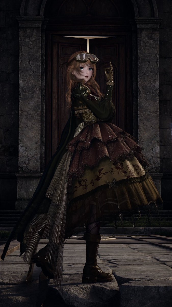 infinitenonoy's tweet photo. another steampunk outfit has hit the scene!!! https://t.co/1oU3iiM9kn