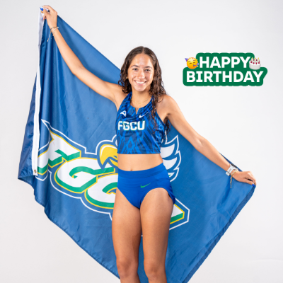 FGCU_XC's tweet photo. Everybody wish Samantha Ruiz a Happy Birthday! 🥳

#WingsUp https://t.co/uB2qfhNIxd