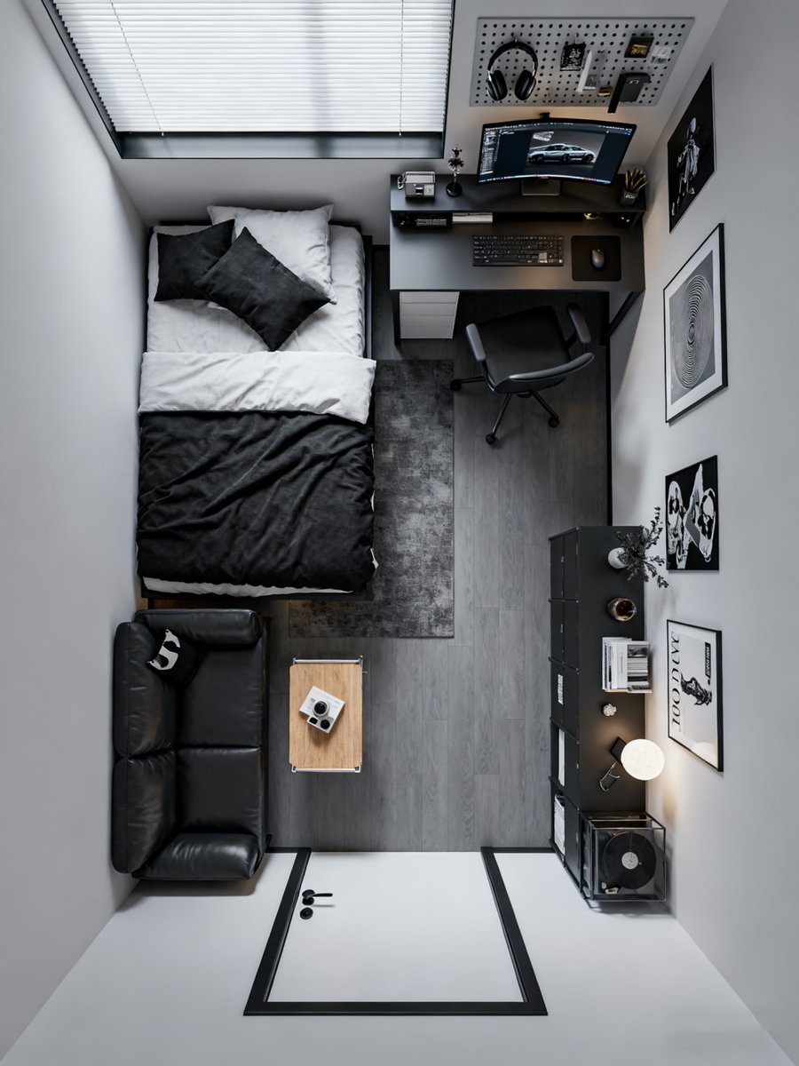 Interiorhunt11's tweet photo. all a man needs. https://t.co/zx0tAPkIqV