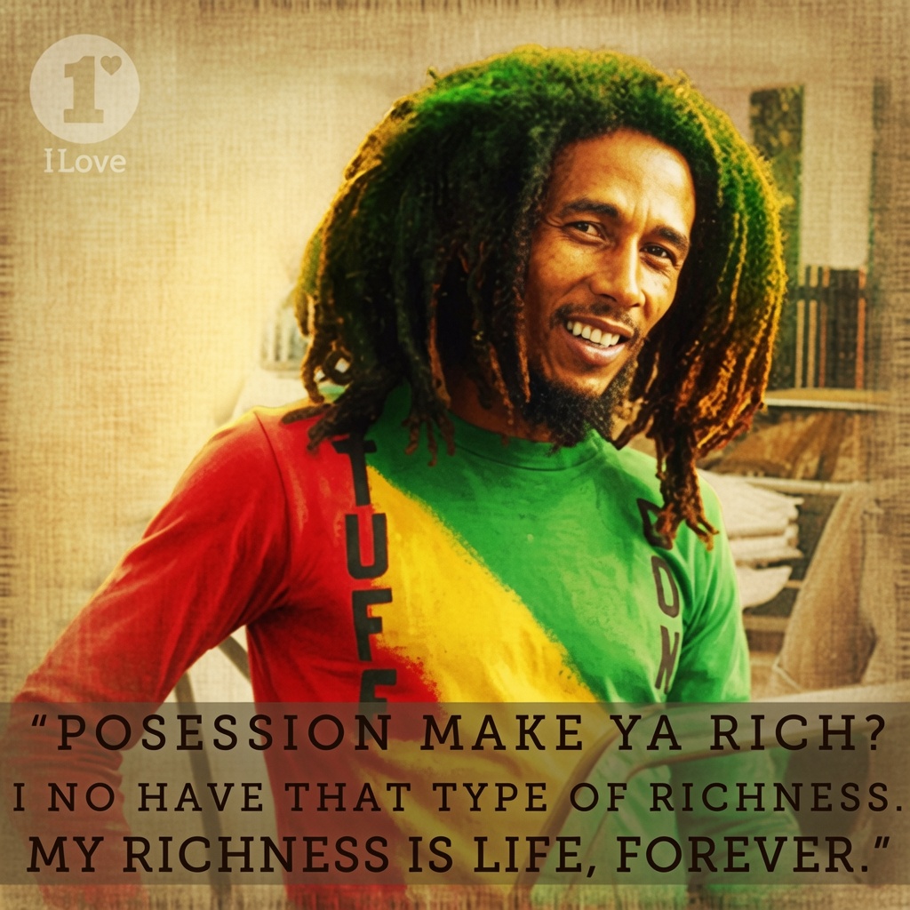lunamarleygr's tweet photo. "Posession make ya rich?
I no have that type of richness.
My richness is life, forever."  - Bob Marley 💚💛❤️ https://t.co/R6OiFK6ZSh