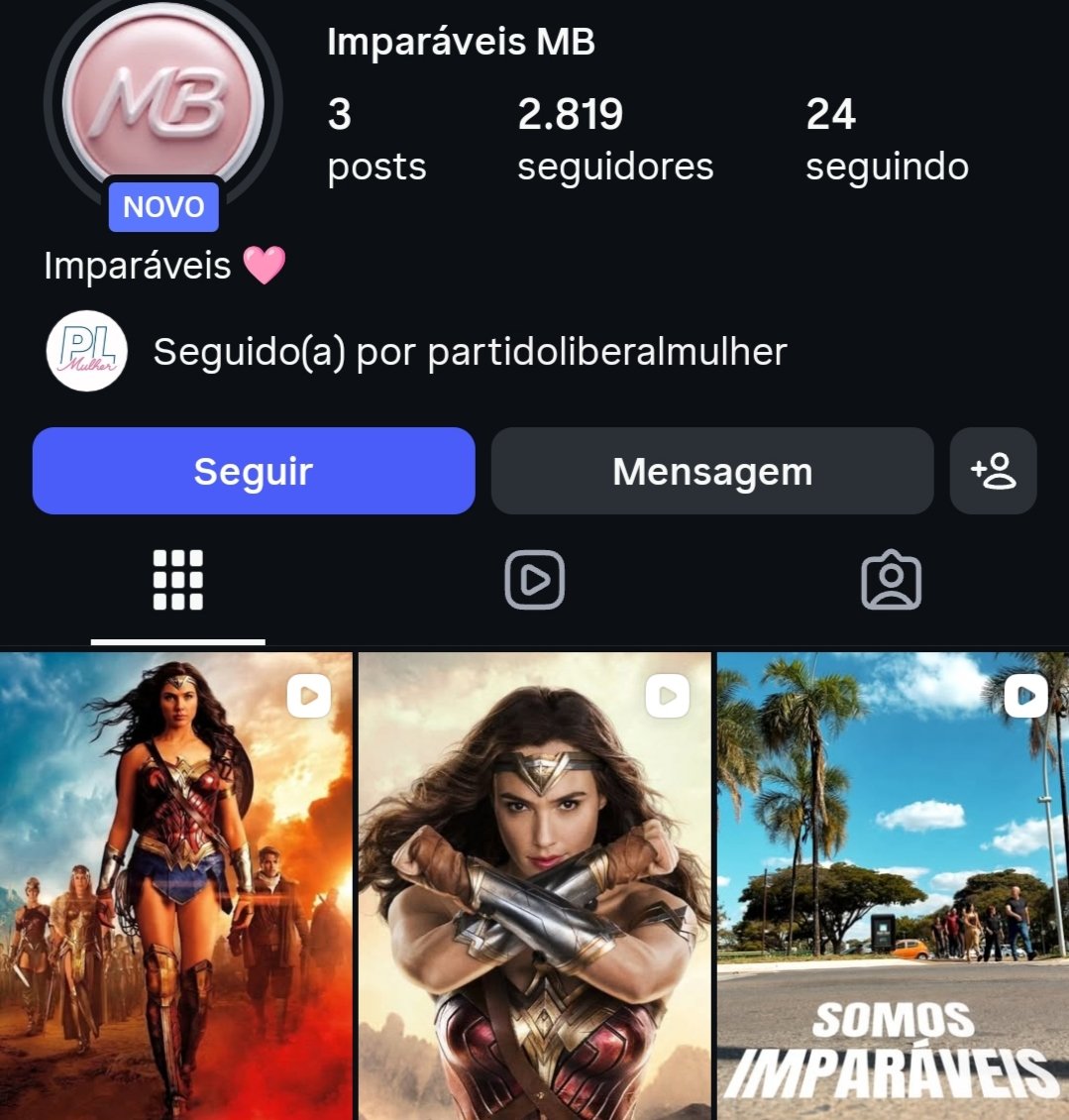 JuliVecchio7's tweet photo. Isso vai virar meme, podem apostar‼️

A primeira impressão do novo perfil é uma estética tão infantilizada que fica difícil levar a sério. Sem contar a proposta: "mulher-maravilha contra metralhadora de mentiras". 
Em vez de gerar impacto, gera risadas (e muitas...🤣).

Quando o marketing chega a esse ponto, o constrangimento é inevitável.