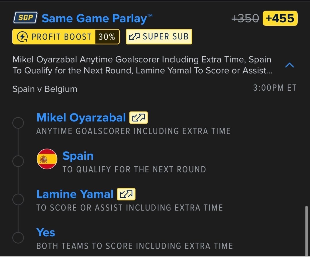 PropsBullz's tweet photo. World Cup Parlay

@playbook https://t.co/1RFQ37pDF5